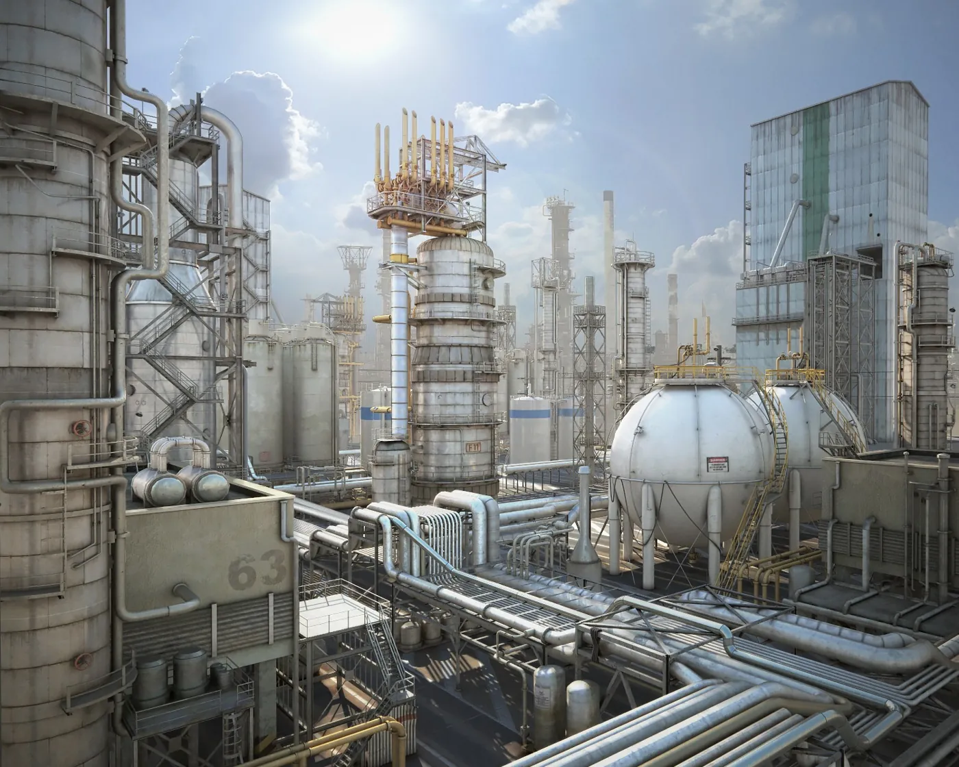 Instalações e equipamentos industriais